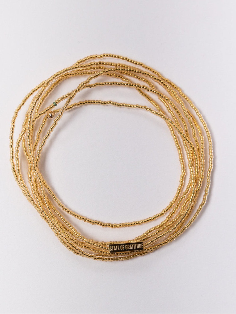 STATE OF GRATITUDE
Goldie Intention Wrap Bracelet